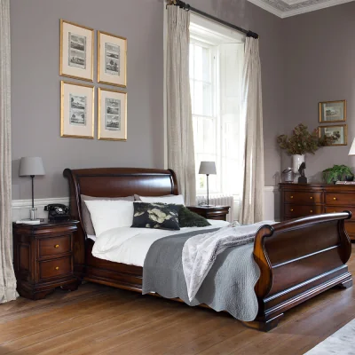 Arighi Bianchi Kingston Bedstead High Footboard, Super King
