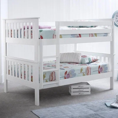 Dunelm Oslo Small Double Bunk Bed White