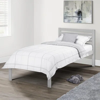 Dunelm Slocum Bedstead Grey