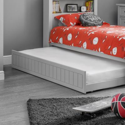 Dunelm Return - Maine Underbed Children's Trundle, Grey Single