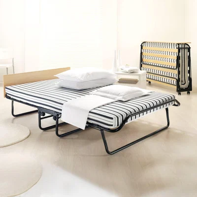 Dunelm Jubilee Airflow Folding Bed Black