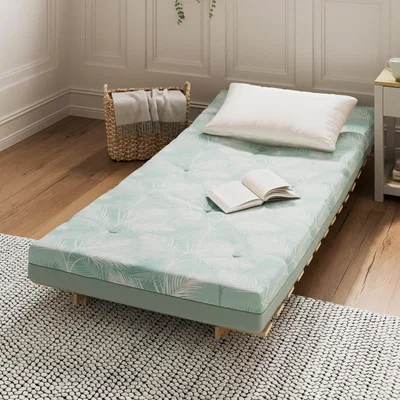 Dunelm Mito Single South Beach Palm Futon Lilypad