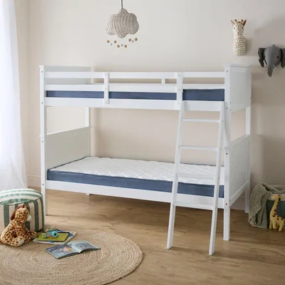 Dunelm Crib 5 Bunk Bed Mattress White