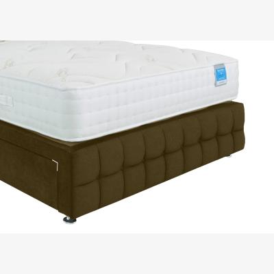 Furniture Village Sleep Story - Dice Footboard - Small Double - Khaki