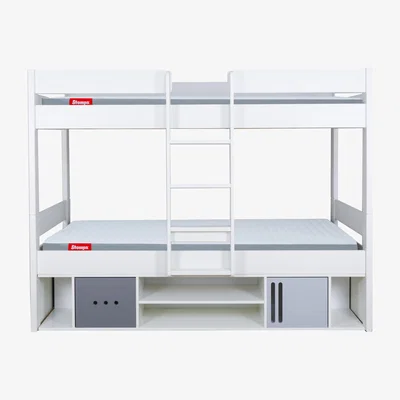 Furniture Village Stompa - Nexus Bunk Bed with 2 Airflow Pocket Spring 200cm Mattress