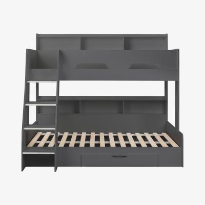 Furniture Village Knox Triple Bunk Bed - Grey