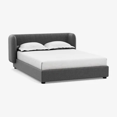 Heal's Heal's Group Bed Double Wool Felt Wolf - Heal's UK Bedroom Furniture