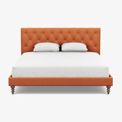 Heal's Heal's Balmoral Bedstead Super King Tejo Recycled Zinnia - Heal's UK Bedroom Furniture
