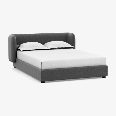 Heal's Heal's Group Bed King Varese Velvet Sky - Heal's UK Bedroom Furniture