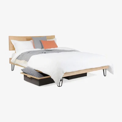 Heal's Heal's Brunel Bed Oak Headboard King - Heal's UK Bedroom Furniture