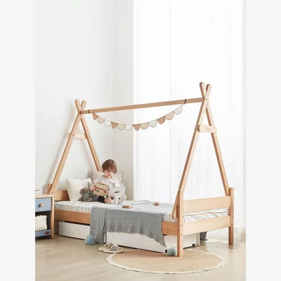 John Lewis Boori Teepee Single Bedstead, Almond