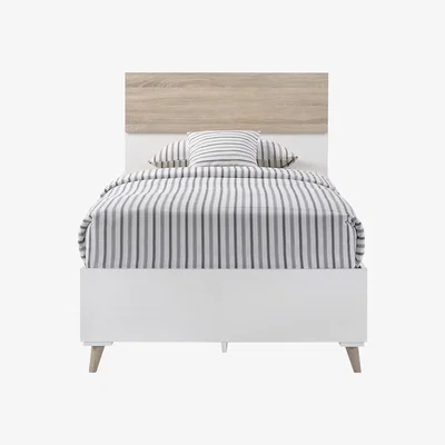 La Redoute White and Oak Scandi Style Bed