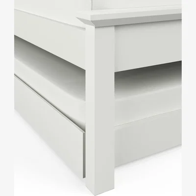 Marks & Spencer M&S Hastings Bed with Trundle - Soft White, Soft White
