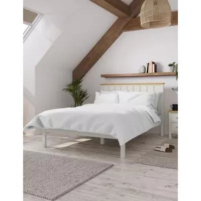 Marks & Spencer M&S Padstow Bed - 4FT6 - Ivory, Ivory
