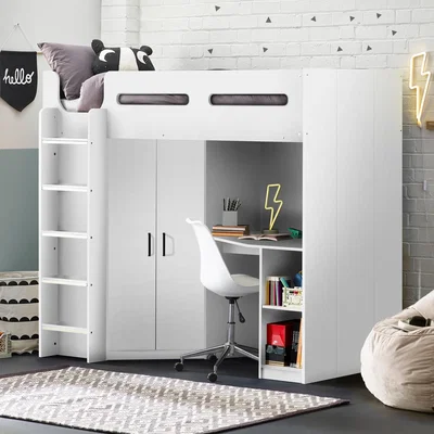 The Range Hercules Highsleeper - White