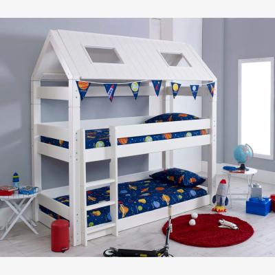 The Range Scandinavia House Bunk Bed - White