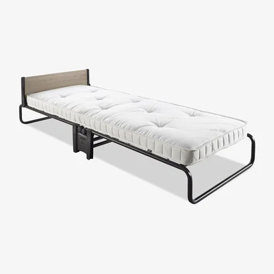The Range Jay-Be Revolution Folding Single Bed Frame with Pocket Mattress - Black
