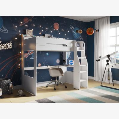 The Range Cosmic High Sleeper Frame Only White - White