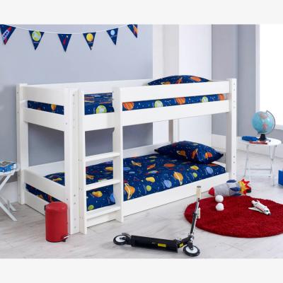 The Range Scandinavia Low Bunk Bed - White