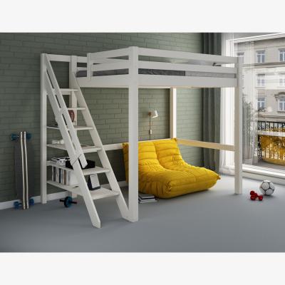 The Range Studio Loft Bed Double High Sleeper White - White