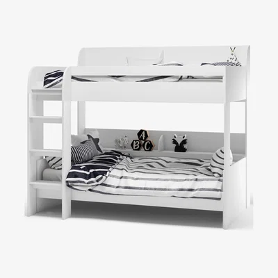 The Range Aerial Bunk Bed - White - White
