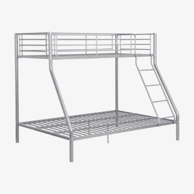 The Range Triple Metal Bunk Bed 3ft,4ft6 - Silver