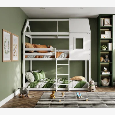 The Range Hideaway Bunk Bed - White