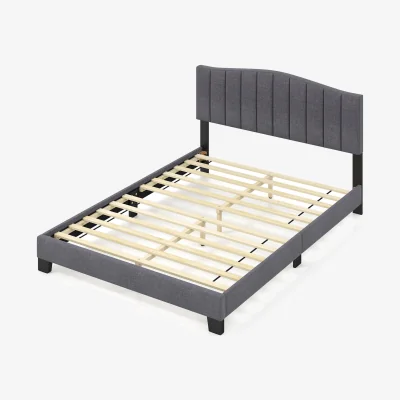 The Range Slat Support Bedstead - Grey
