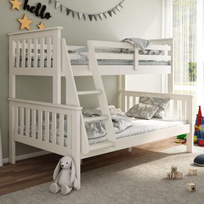 The Range Carra White Triple Sleeper Bunk - White