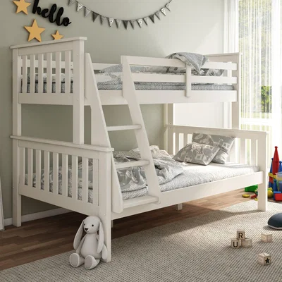 The Range Carra White Triple Sleeper Bunk - White