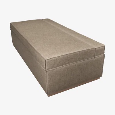 Sofa.com Jack in a Box Double Bed in Box in Greige Florence Textured Weave