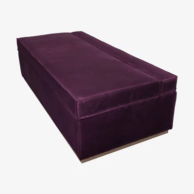 Sofa.com Jack in a Box Double Bed in Box in Damson Smart Velvet