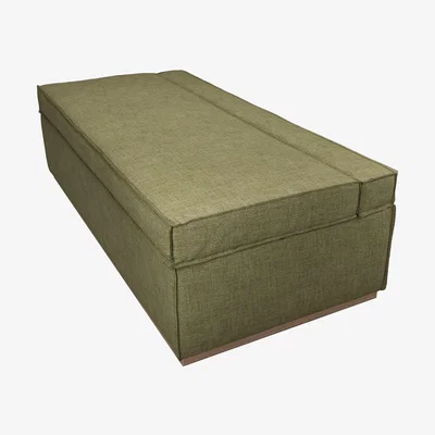 Sofa.com Jack in a Box Double Bed in Box in Thyme Florence Textured Weave