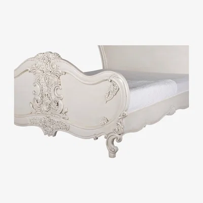 Teddy Beau Maison Reproductions Ornate Distressed Bed