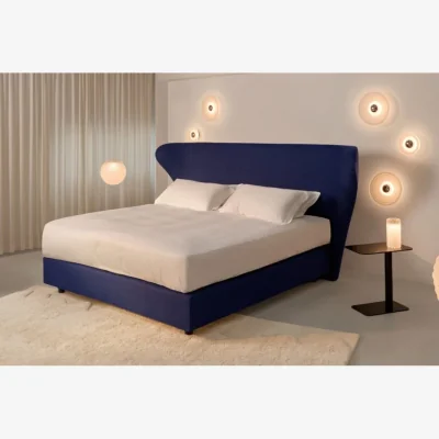 And So To Bed Vispring x Tom Dixon Wingback Headboard