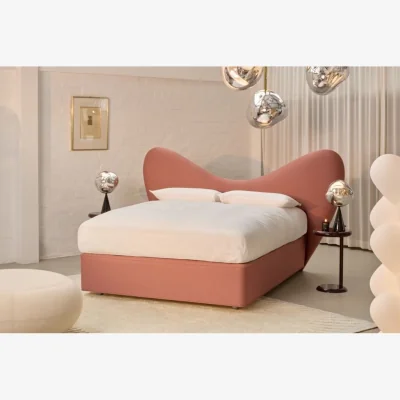 And So To Bed Vispring x Tom Dixon Heart Headboard