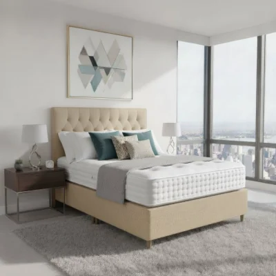 Arighi Bianchi Arighi Bianchi Antoinette Headboard, Super King / Beige