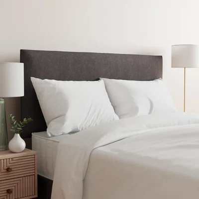 Dunelm Essentials Chenille Headboard Dark Grey