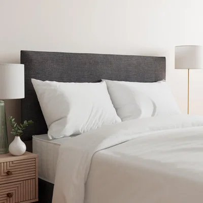Dunelm Essentials Headboard Charcoal (Grey)