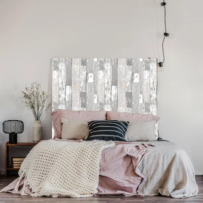 Dunelm Gekko Fix Light Scrapwood Sticky Back Plastic Grey