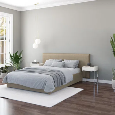 Dunelm Hanging Wall Panel Dual Mount Eire Linen Headboard Natural