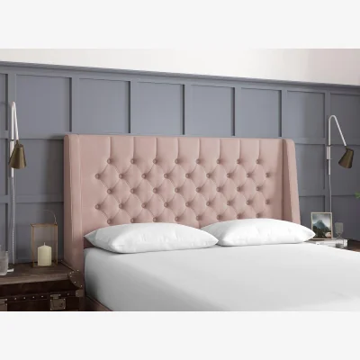 Dreams TheraPur Buckler Headboard - 6'0 Super King - Pink
