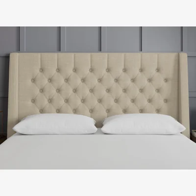 Dreams TheraPur® Buckler Headboard - 4'6 Double - Beige