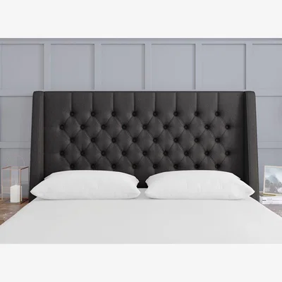 Dreams TheraPur Buckler Headboard - 3'0 Single - Grey