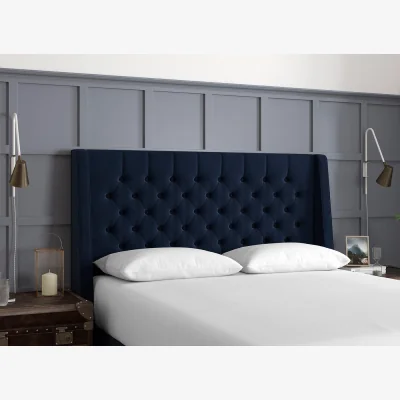 Dreams TheraPur Buckler Headboard - 5'0 King - Blue
