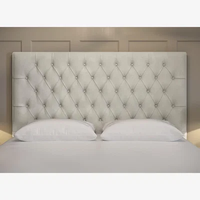 Dreams Dream Team Felixstowe Headboard - 4'0 Small Double - Grey