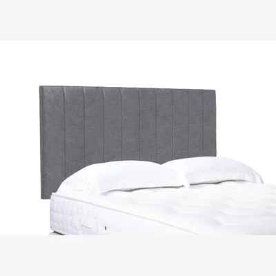 Furniture Village Elyse High Strutted Headboard - Small Double - Aston Steel