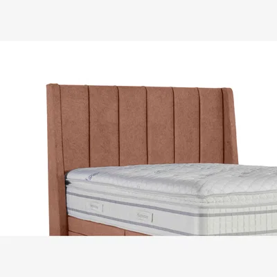 Furniture Village Sleepeezee - Vail Floor Standing Headboard - Double - Burnt Orange