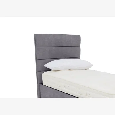 Furniture Village Natsu Floor Standing Headboard - Single - Aston Steel