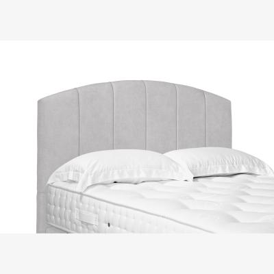 Furniture Village Bow Standard Floor Standing Headboard - Double - Queens Pebble